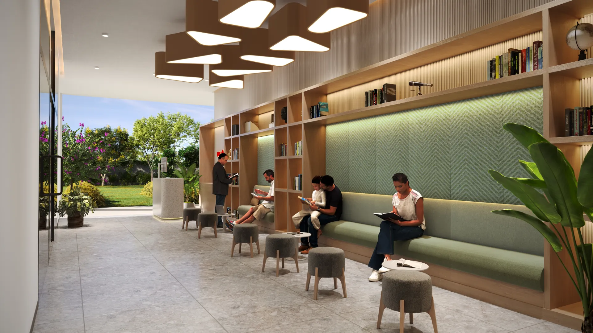Library at Mahindra Marina 64